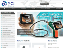 Tablet Screenshot of mci-global.com